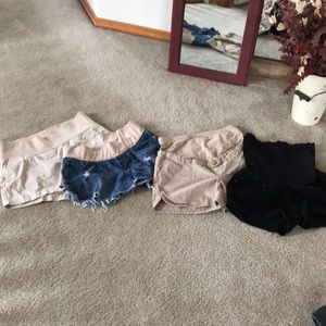Maternity shorts- black not available!